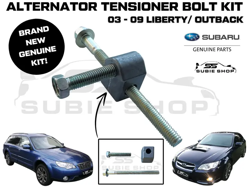 Subaru Liberty Outback Gen 4 03-09 Ej20 Ej25 Alternator Bracket Bolt Tensioner 1