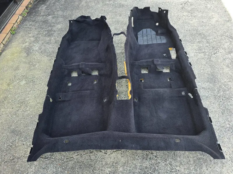 Subaru Liberty Outback Gen 4 3 03 -09 Black Interior Factory Complete Carpet Mat 1