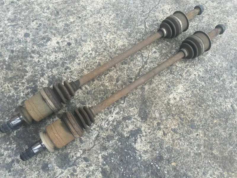 Subaru Liberty Outback Gt Gen 4 2003 2006 Rear Driveshaft Set Drive Shaft Turbo 1