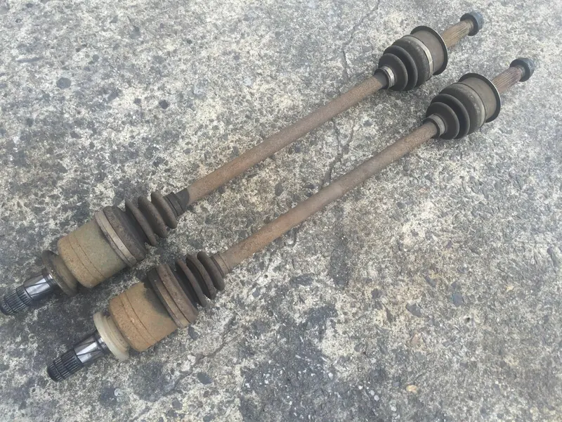 Subaru Liberty Outback Gt Gen 4 2003 2006 Rear Driveshaft Set Drive Shaft Turbo 1