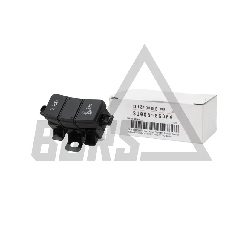 Subaru Oem Jdm Black Kouki Style Mt Traction Control Button Assembly For Lhd Vehicles 2013-2020 Frs Brz Gt86 86 2