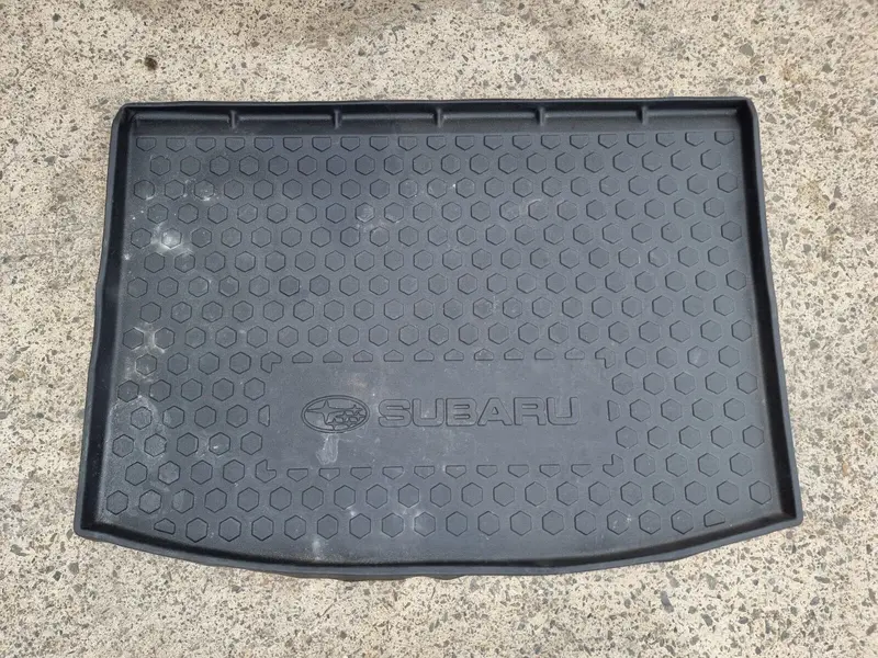 Subaru Xv Gt 17 - 21 Rear Trunk Tailgate Rubber Cargo Tray Dog Mat Boot Liner 1