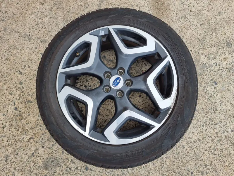 Subaru Xv Gt 18" Spare Wheel Tyre Rim Mag 5 X 100 225/55 R18 Genuine 1