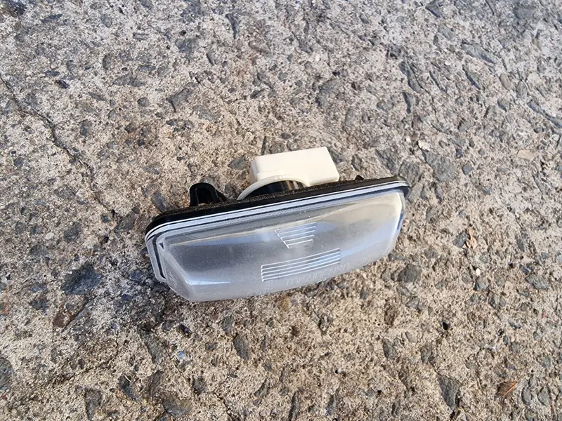 Subaru Xv Gt 2017 - 2021 Rear Tailgate Hatch Number Plate Light Lamp Rego 1
