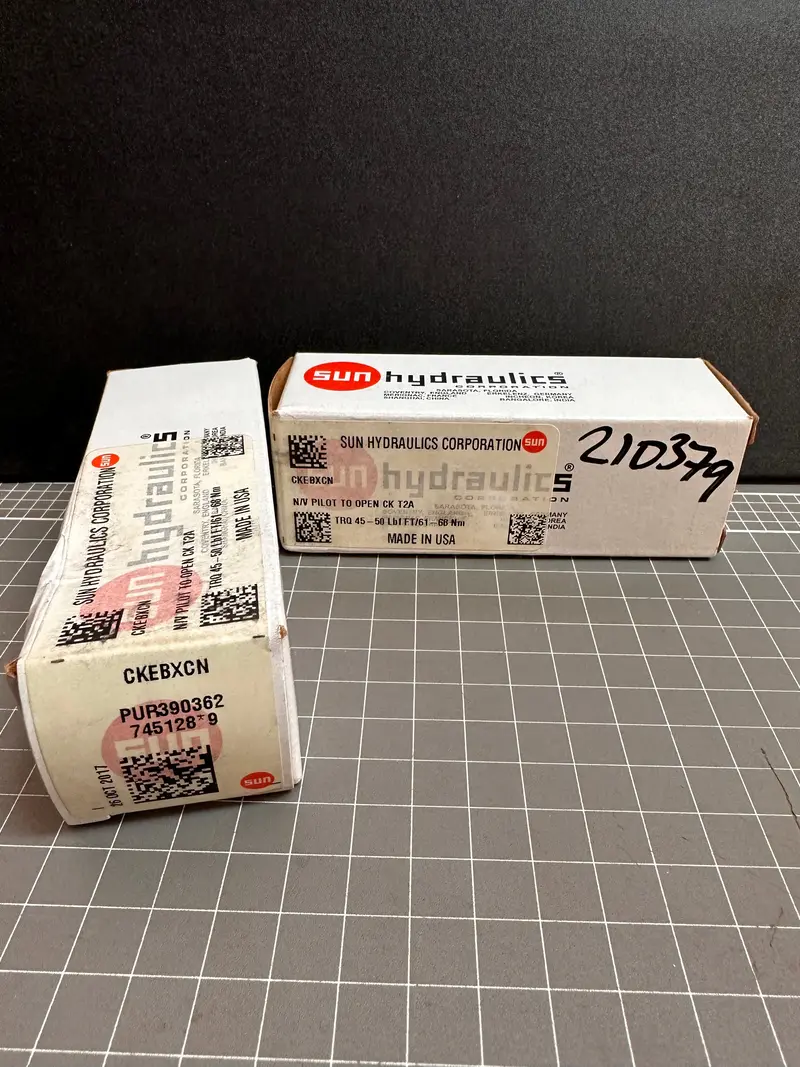 Sun Hydraulics Pilot To Open Check Valve Ckebxcn 1