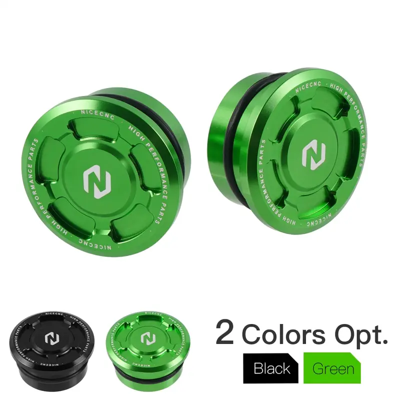 Swing Arm Caps Frame Hole Plugs Insert Covers For Kawasaki Klr650 1987-2024 1