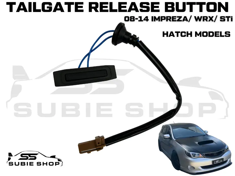 Tailgate Button Boot Release Switch For 08 - 14 Subaru Impreza / Rs / Wrx Hatch 1