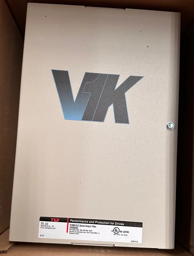 Tci V1k55a01 V1000 Klc Series Dv/Dt Output Filter Motor Protection Nib 1