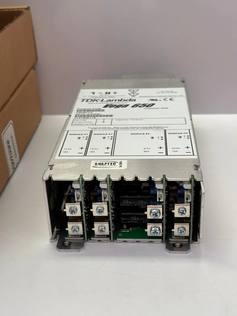 Tdk-Lambda Vega 650 Switching Modular Power Supply V609ptg 1