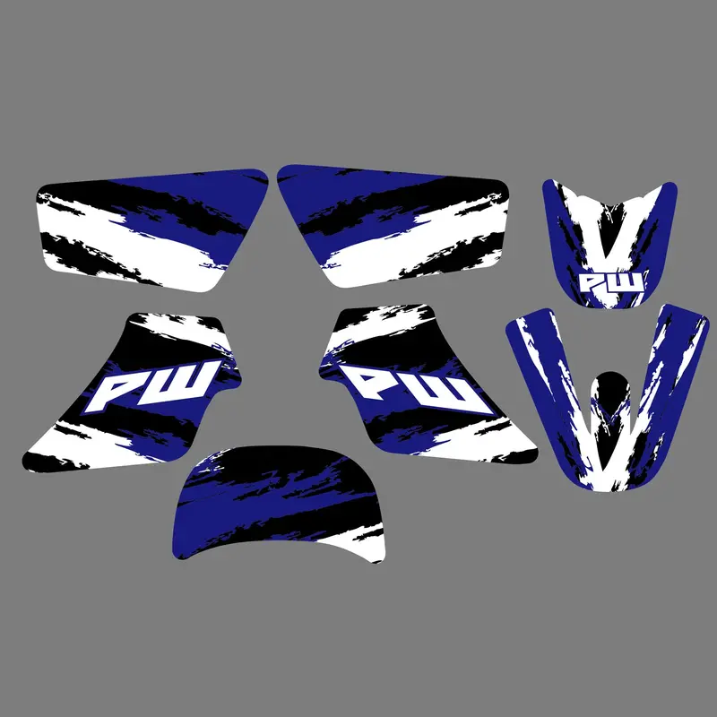 Team Decals Stickers Graphics Kit For Yamaha Pw50 All Years 1