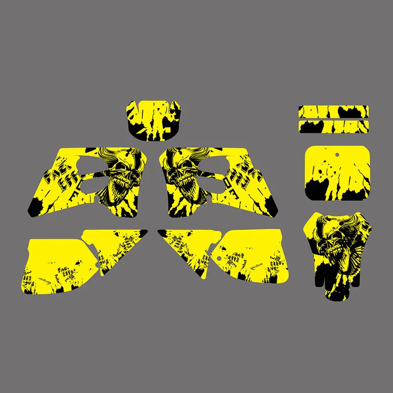 Team Graphics Backgrounds Decals Stickers For Suzuki Rm125 Rm250 1993-1995 2