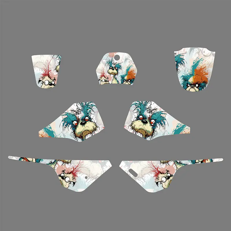 Team Graphics Backgrounds Stickers Decals Set For Yamaha Pw80 Pw 80 1983-2013 1