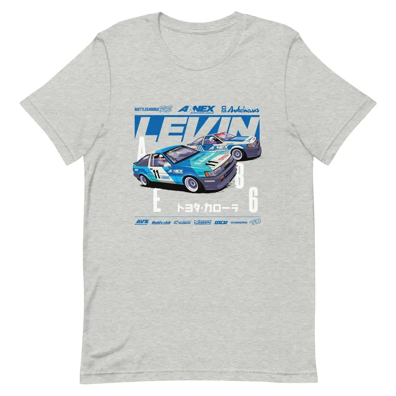 Ten Tenths X Bgrs Ae86 Levin T-Shirt 2