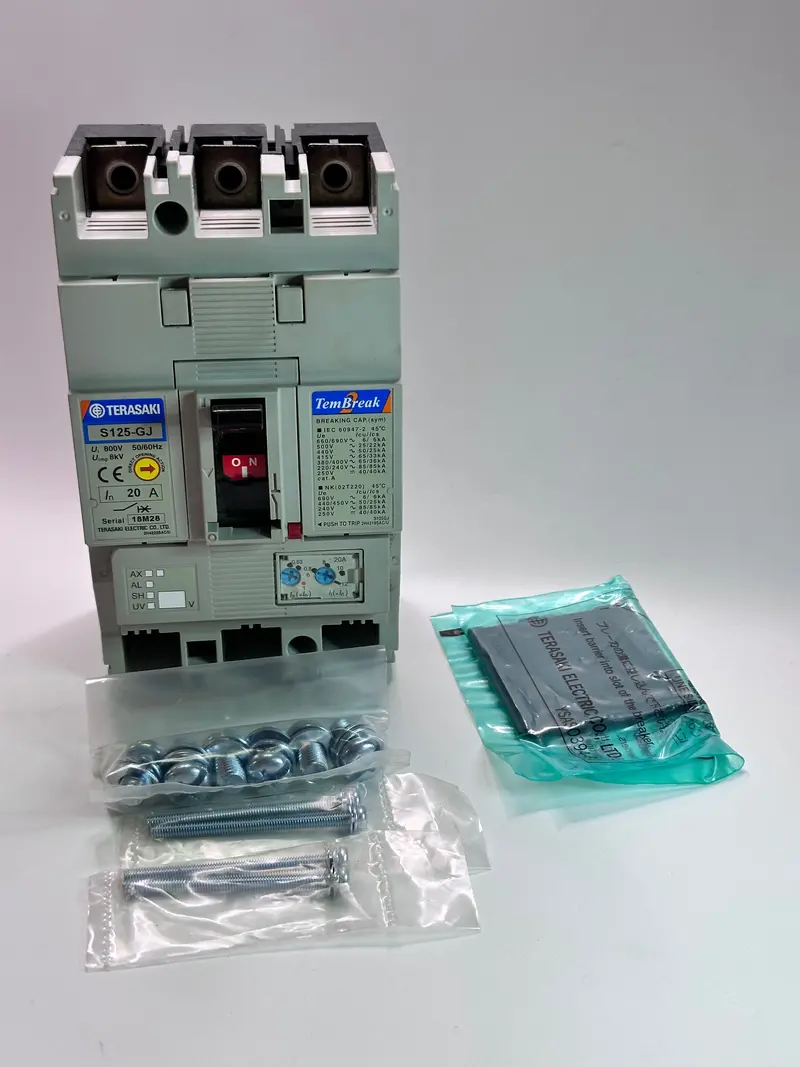 Terasaki Tembreak2 S125-Gj 3P 20A Fc Circuit Breaker 2