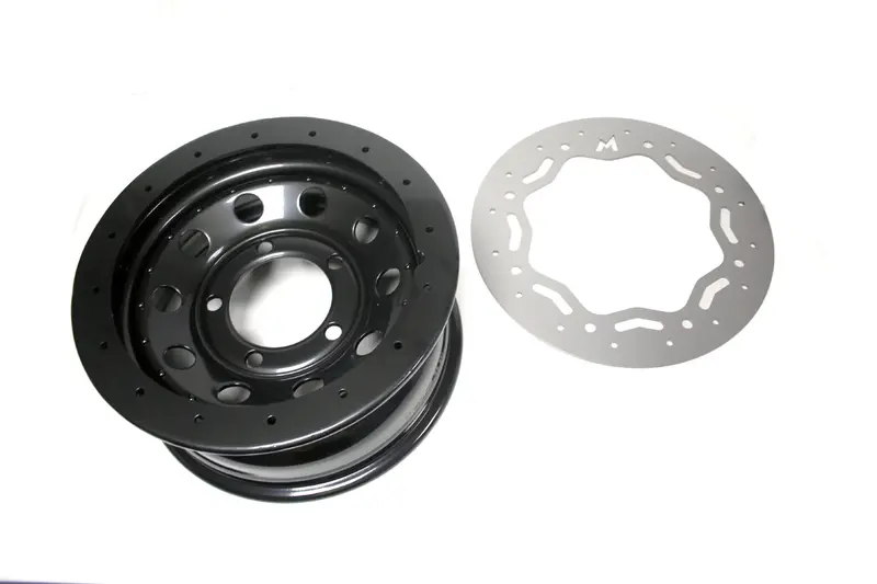 Terrafirma Blk Modular 7X16steel Wheel With Weld On Beadlck-Def-Rrc-D1 Tf112 1