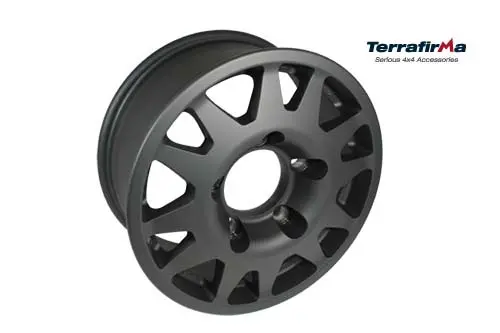 Terrafirma Dakar Wheel Black 7X16 - Alloy Wheel Nuts Only-Def-Rrc-D1 Tf105 1