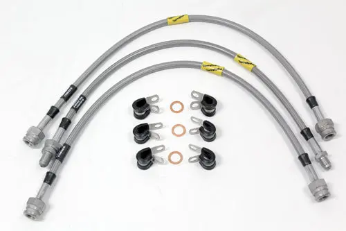 Terrafirma Goodridge +2" Ext Brake Hose Kit Def Less Abs 2004 On 3Lin Tf645gd 1