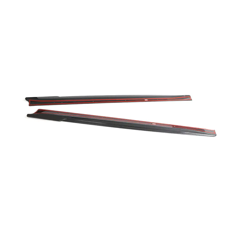 Tesla Model 3 2023+ Carbon Fibre Side Skirts - V2 1