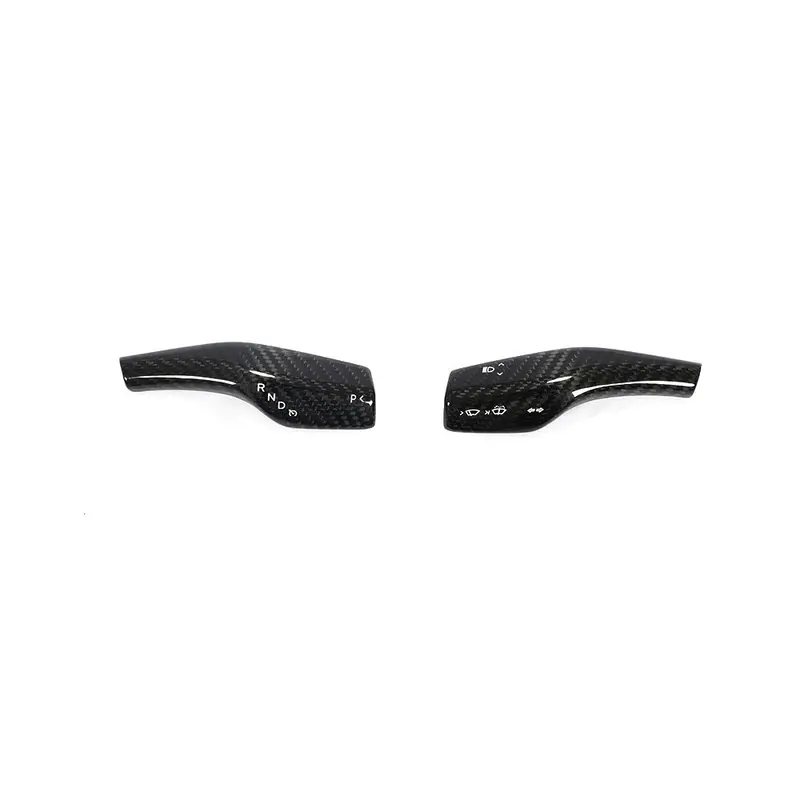 Tesla Model 3 & Y 2017+ Carbon Fibre Stalk Cover 1