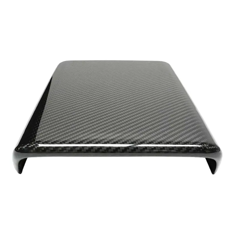 Tesla Model Y 2025+ Facelift Dry Carbon Armrest Cover - V1 1