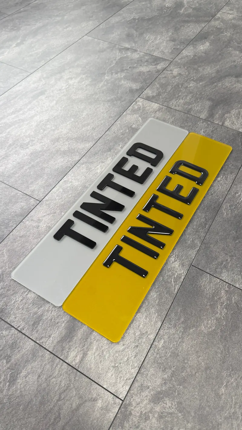 Tinted Show Plates 1