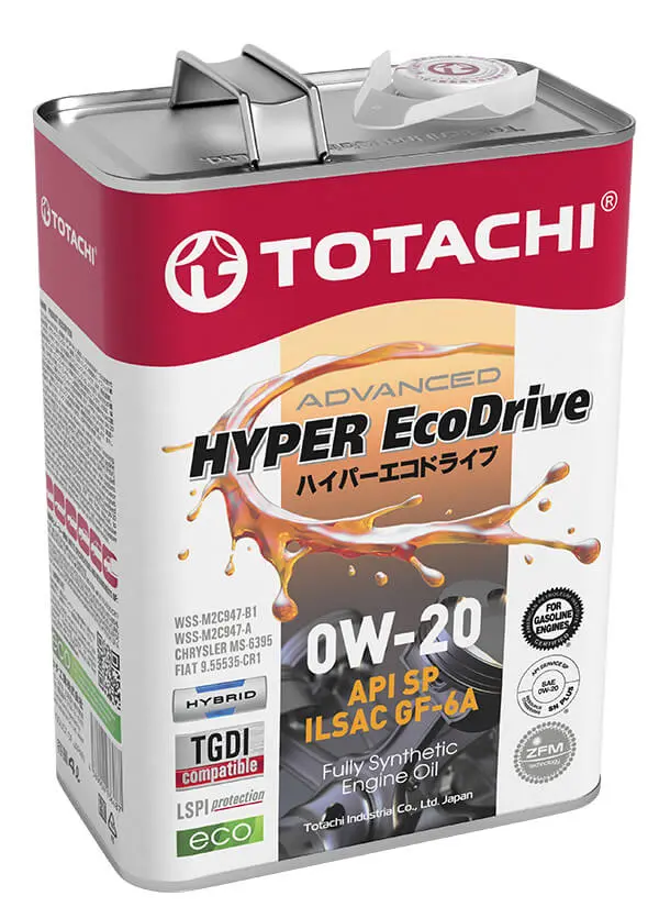 Totachi 0W-20 Advanced Fully Synthetic Engine Oil 4L 1