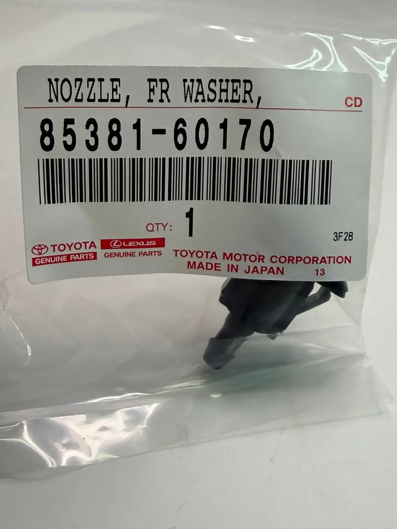 Toyota 85381-60170 Nozzle, Front Washer 1
