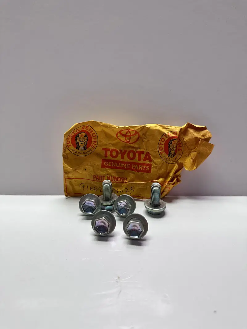 Toyota 91642-81025 Bolt With Washer, Bag Of 6 1