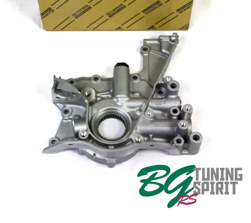 Toyota Oem Oil Pump 2Jzgte Supra Aristo Jza80 Jzs147 + Front Oil Seal 1