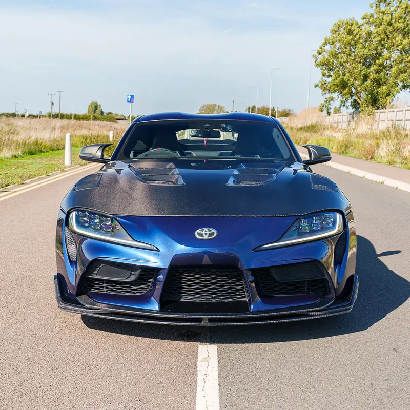 Toyota Supra 2019+ A90 Carbon Fibre Splitter - V2 2