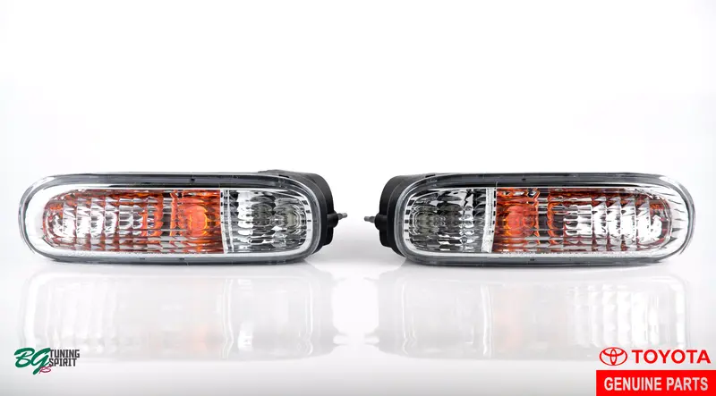 Toyota Supra Jza80 Mkiv Genuine Front Turn Signal Lamp Set (Lh & Rh) 2