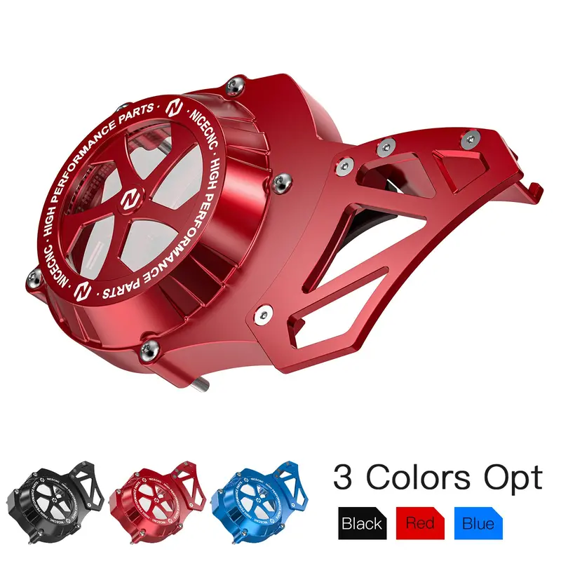Transparent Crankcase Engine Stator Flywheel Cover Guard For Yamaha Blaster 200 1