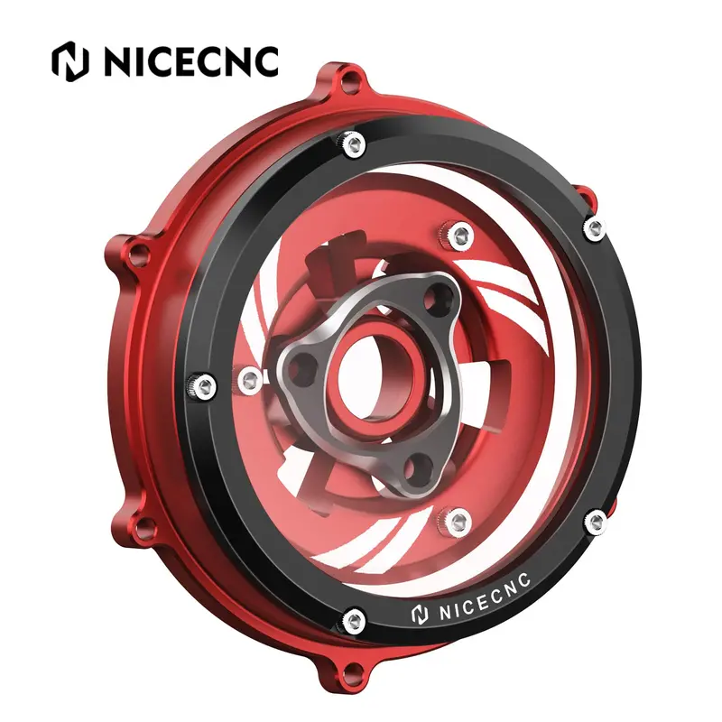 Transparent Engine Clutch Cover Kit For Ducati Panigale V4/S 2018-2024 1