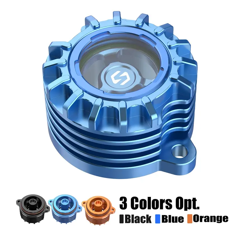 Transparent Oil Filter Cover For Husqvarna 701 Enduro Supermoto 2016-2024 1