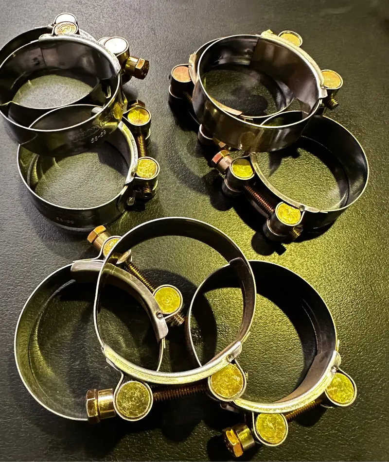 Tridon Ttby56-59P T-Bolt Hose Clamps, 56-59Mm 1