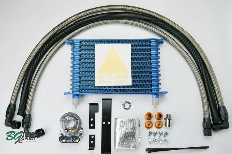 Trust / Greddy 13-Row Oil Cooler Kit With Thermostat For Ae86 1