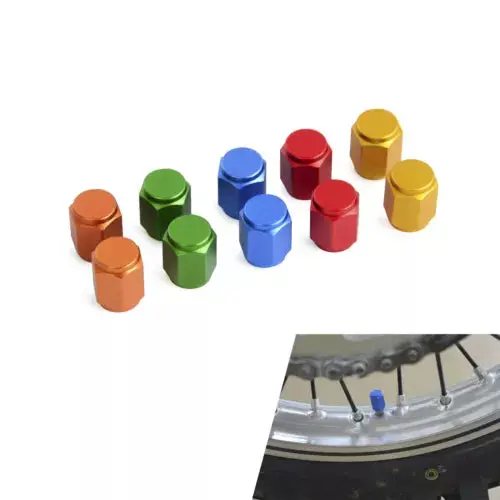 Tyre Tire Valve Stem Cover Cap For Honda Crf50 70 100 125 150 230 250 450R/X/F/L 1