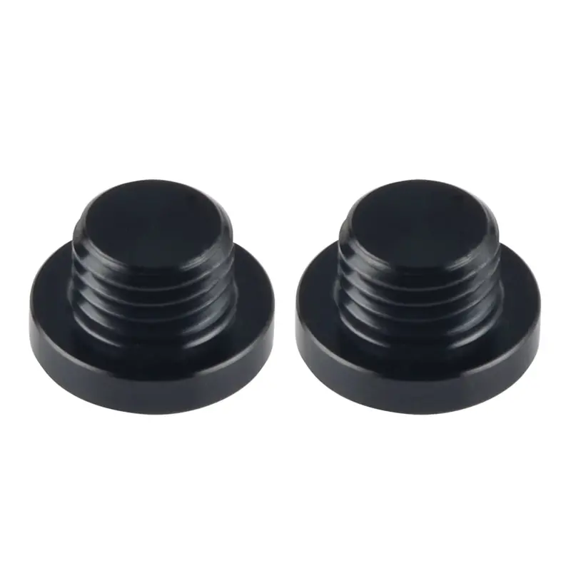Universal 2Pcs M10 X 1.25Mm Mirror Hole Plugs 2