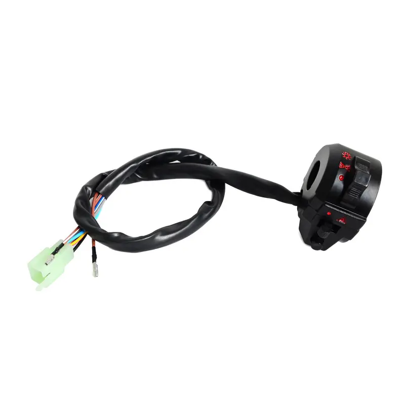 Universal Motorcycle 7/8" Right Side Handlebar Horn Turn Signal Headlight Switch 1