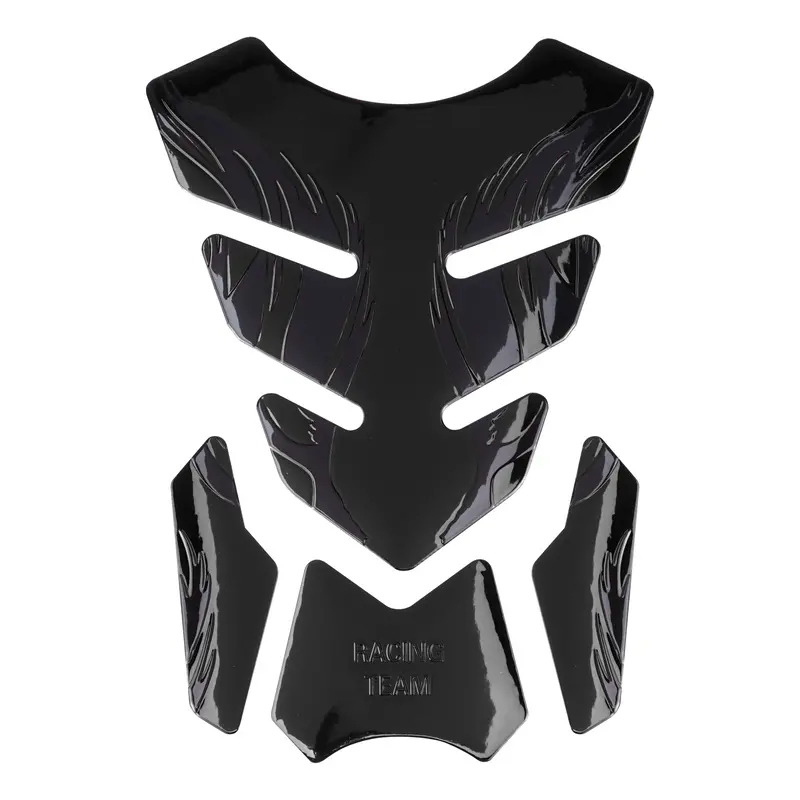 Universal Motorcycle Carbon Fiber Tank Pad Protector Sticker Waterproof For Street Bike 1