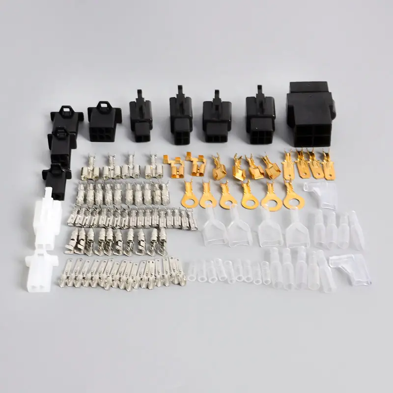 Universal Motorcycle Electrical Wiring Harness Repair Connector Plug Bullets Pvc 2