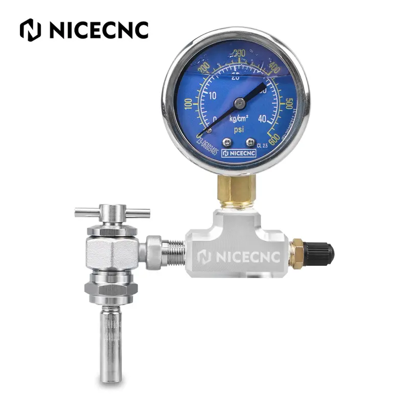 Upgraded 600Psi High Accuracy Nitrogen Filling Tool With Extension Special For Schrader Valve Shock 1