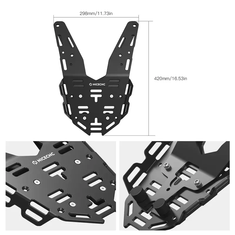 Upgraded Rear Luggage Rack Carrier Kit For Ktm 690 Enduro R 2019-2024 2