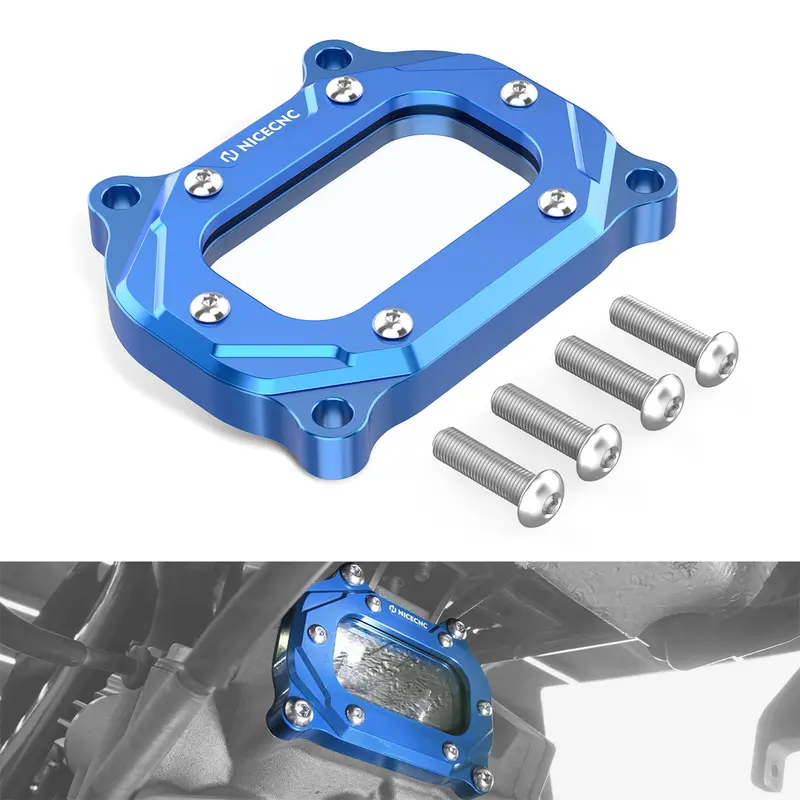 Upgraded Transparent Cylinder Head Side Cover For Yamaha Raptor 700 700R 06-26 1