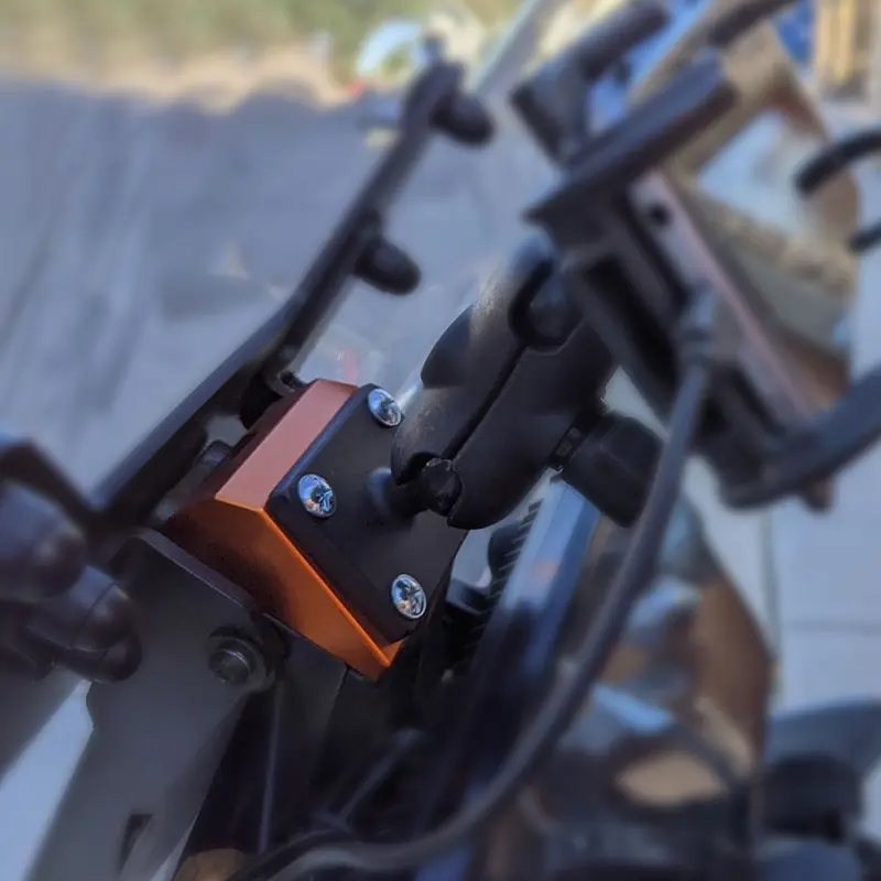 Upper Phone Gps Mount Holder Bracket For Ktm 390 Adv 790 890 Adventure R 2