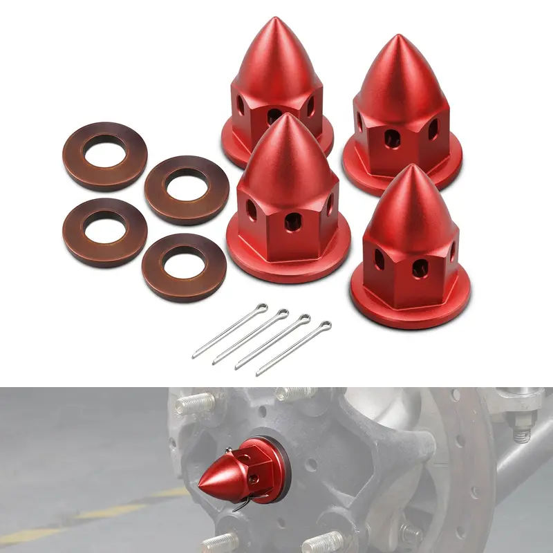 Utv M20 Wheel Hub Cap Castle Nuts Kit For Can-Am X3 Maverick Trail Traxter 1
