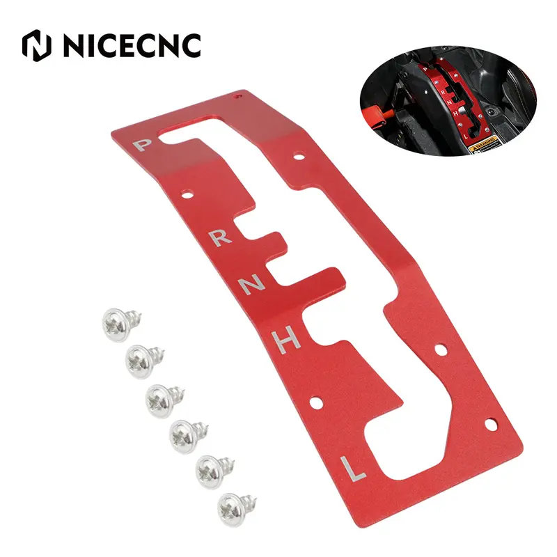 Utv Shifter Gate Plate Panel For Can-Am Maverick X3 2017-2023 2