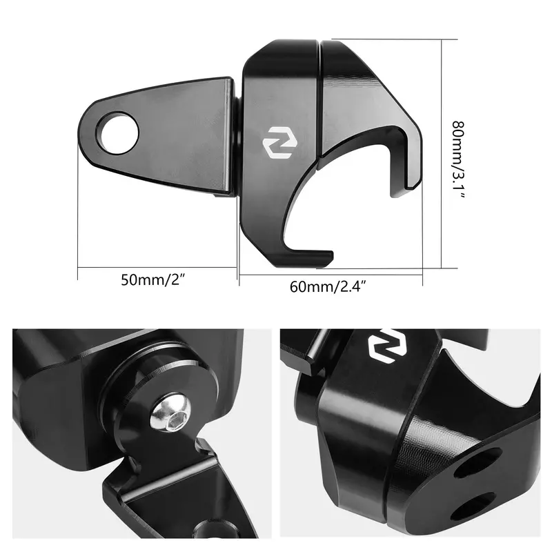 Utv Whip Light Mount Bracket For Can Am Defender Hd Commander 1000R Pro Fit Cage 2