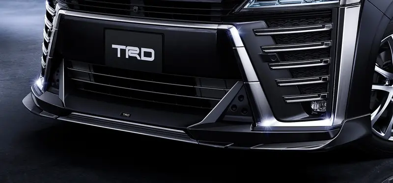 Vellfire (Ayh30) Trd Front Spoiler Without Led (For Aero Body) 1