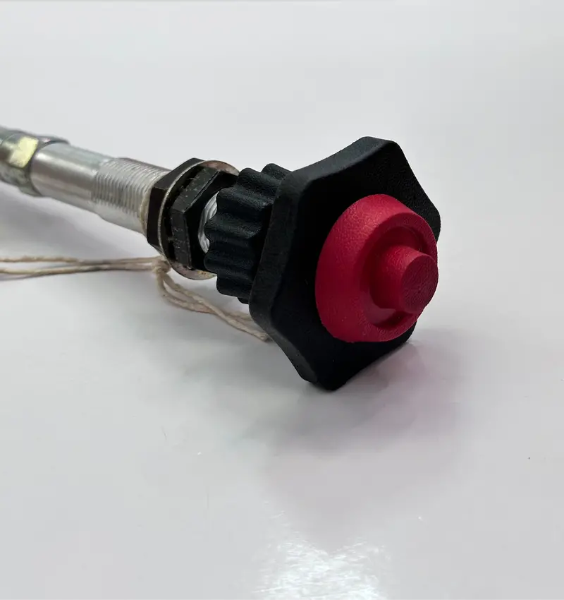 Vernier Control Cable - Clamp End With Rod And Sleeve 1